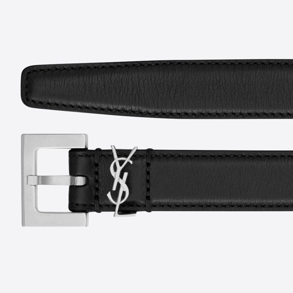 Saint Laurent YSL Logo Belt